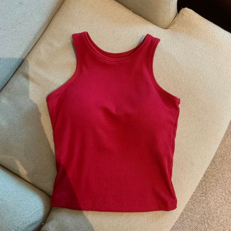 Chroma Curve Built-In Bra Top